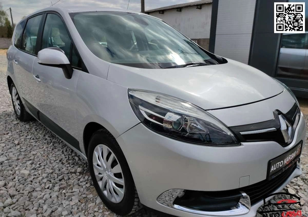 Renault Grand Scenic cena 25900 przebieg: 218452, rok produkcji 2012 z Parczew małe 781